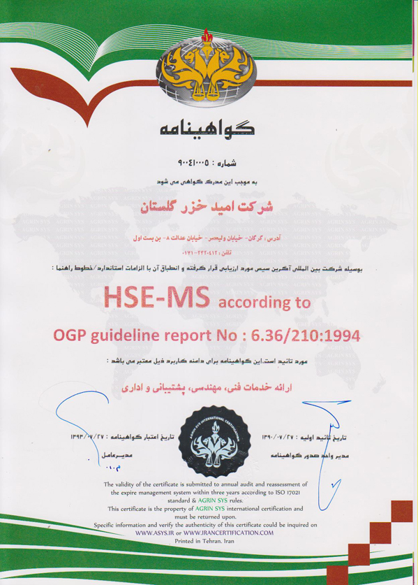 HSE - MS  STANDARD